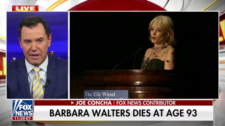 Joe Concha: Barbara Walters ‘not only survived but excelled’ in this industry