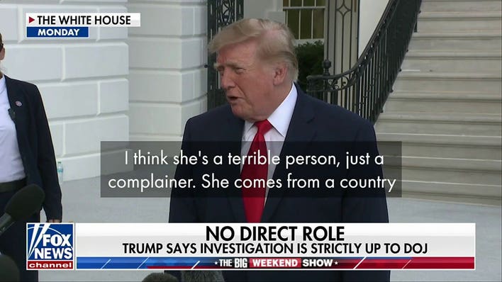 Trump slams 'crooked' Ilhan Omar after federal raid on her home