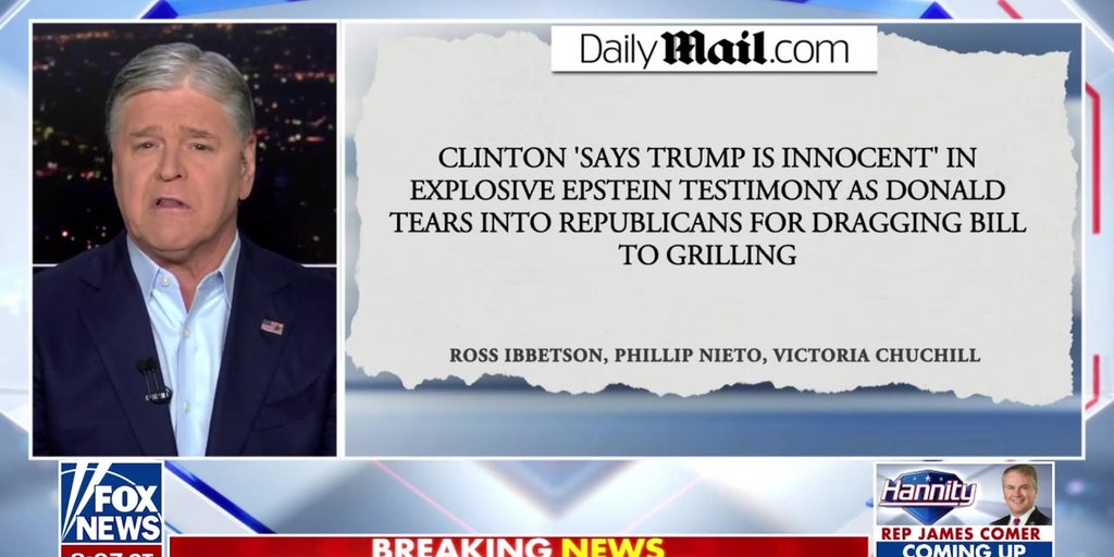 Rep Comer says Bill Clinton denied wrongdoing under oath to every question