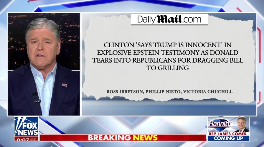 Rep Comer says Bill Clinton denied wrongdoing under oath to every question