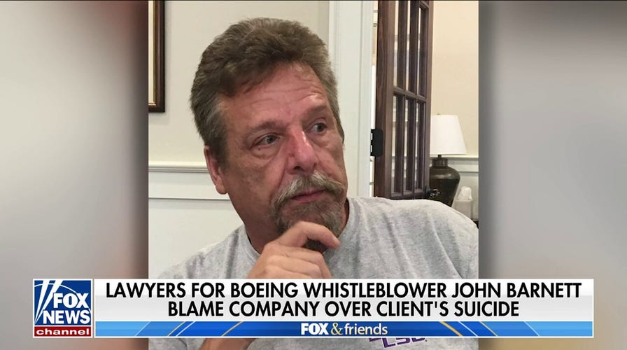 Whistleblower's lawyers blame Boeing for client's suicide 