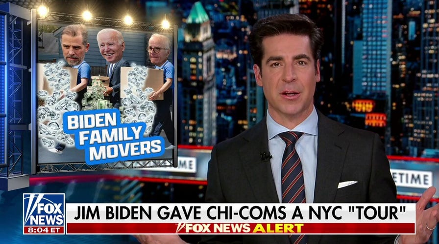 Jim Biden was there to keep his nephew company?: Jesse Watters