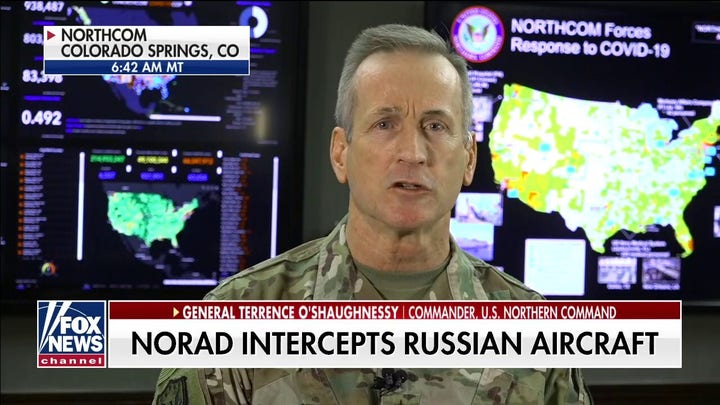 Gen. O'Shaughnessy on NORAD's response to Russians breaching U.S. airspace