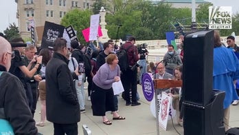 Heated protests outside Supreme Court ahead of abortion decision