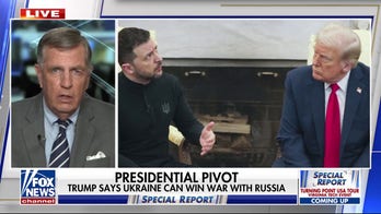 Trump changed tune on Ukraine-Russia war outcome 'completely': Brit Hume