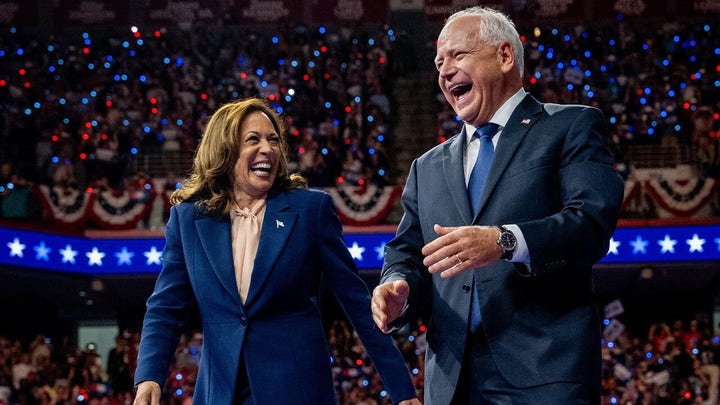 Kamala Harris, Tim Walz set to give first joint interview to CNN