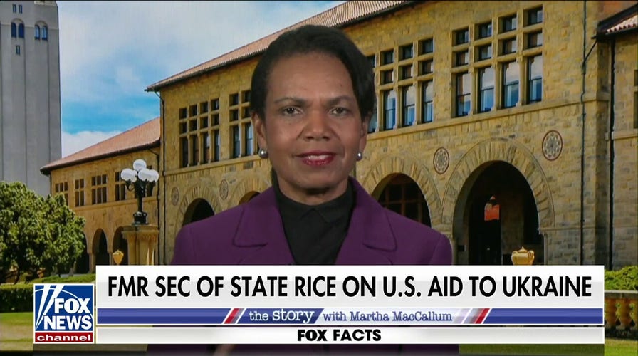 Condoleezza Rice on Russia-Ukraine war: It is not the time to think about a negotiated settlement