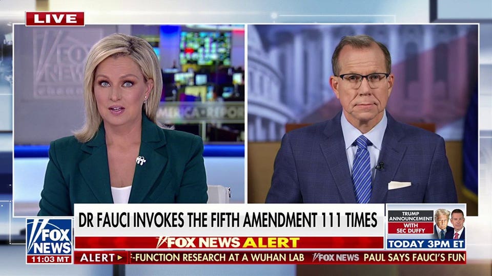 Fauci invokes Fifth Amendment 111 times