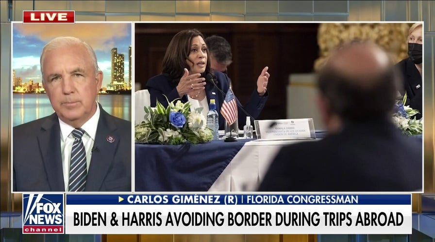 Vice President Harris apparently ‘doesn’t think it’s important’ to visit border: Carlos Gimenez