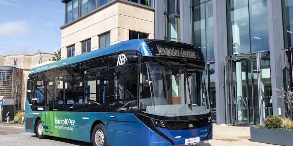Would you hop on this driverless electric city bus?