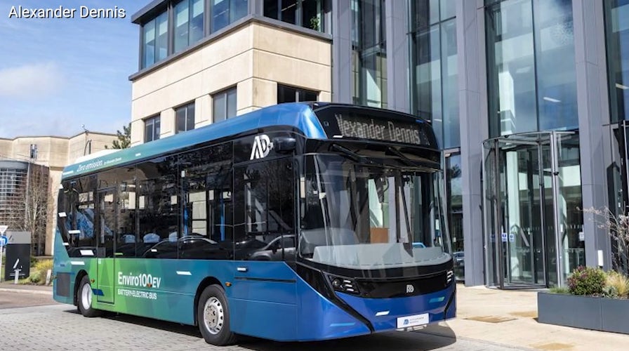 Would you hop on this driverless electric city bus?