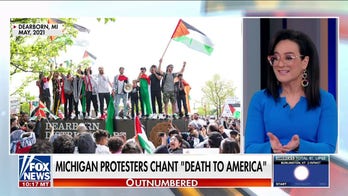 Protesters chant 'death to America' as war rages in Middle East