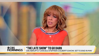 Gayle King calls Colbert cancellation by CBS a 'kick in the stomach'