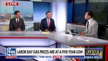 Labor Day gas prices are lowest in five years