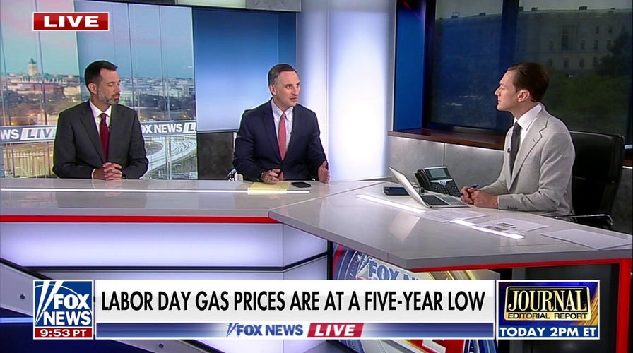 Labor Day gas prices are lowest in five years