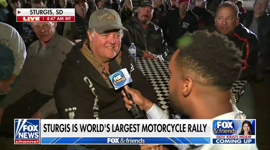 Lawrence Jones visits Sturgis for massive motorcycle rally