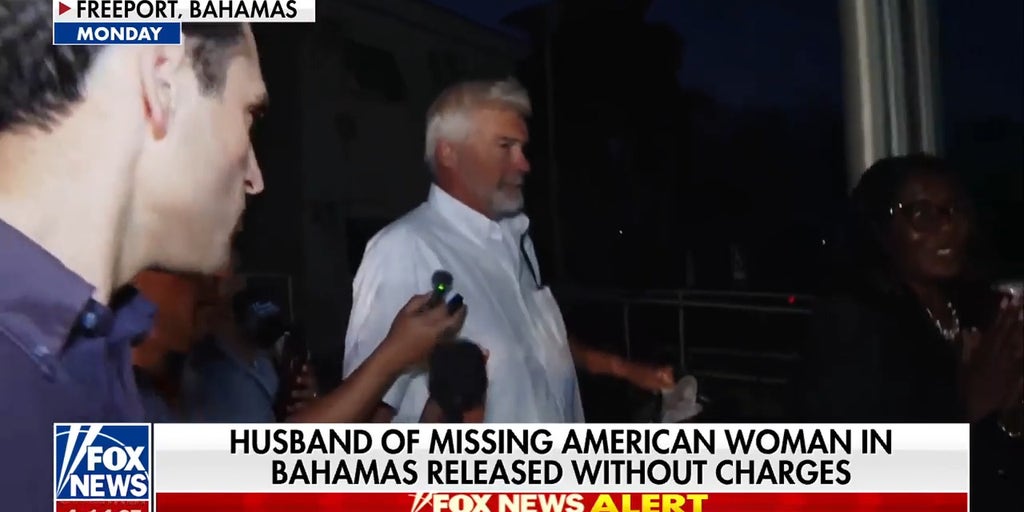 Husband released without charges as wife remains missing in Bahamas