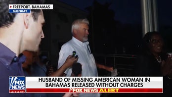 Husband released without charges as wife remains missing in Bahamas
