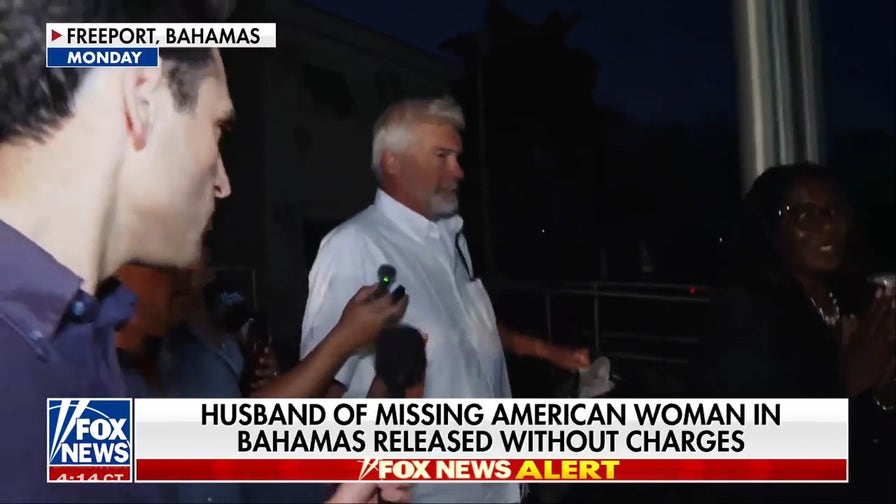 Husband released without charges as wife remains missing in Bahamas
