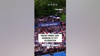 Knicks owner jabs Mamdani at city celebration