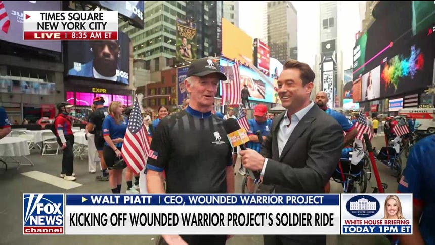 Inside the kick off to the Wounded Warrior Project’s soldier ride