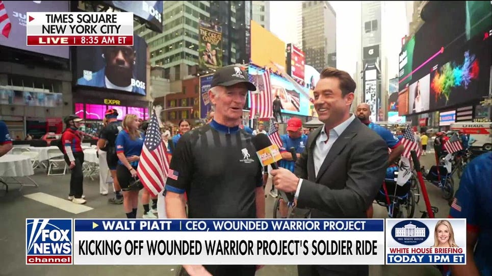 Inside the kick off to the Wounded Warrior Project’s soldier ride