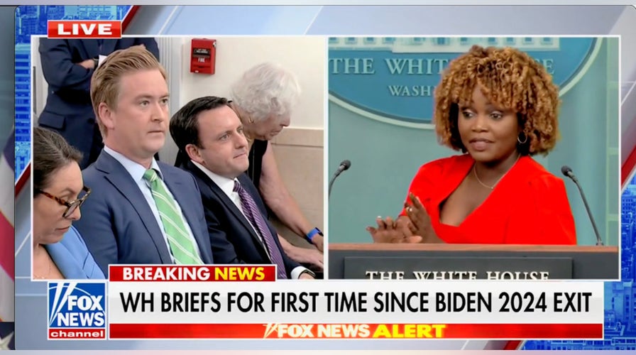 MONTAGE: Karine Jean-Pierre defends Biden's fitness for office, says no 'cover-up'