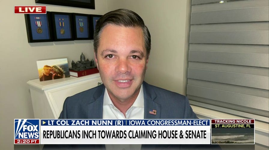 Republicans flip crucial Iowa House seat red with Zach Nunn's win