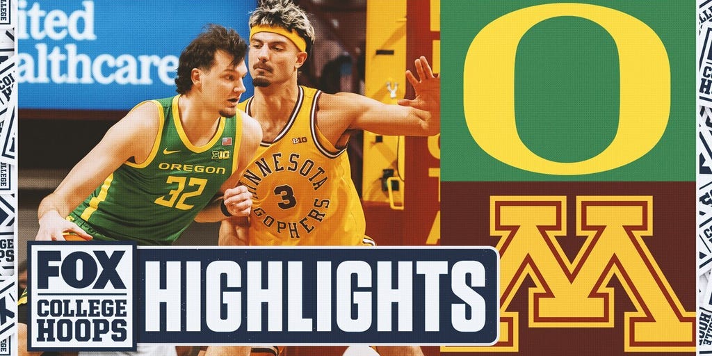 Minnesota Golden Gophers vs. No. 15 Oregon Ducks Highlights | CBB on FOX