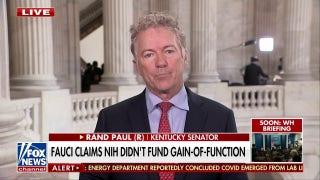 Rand Paul reveals ‘smoking gun’ that ‘ties’ Fauci to research that may have led to COVID outbreak - Fox News