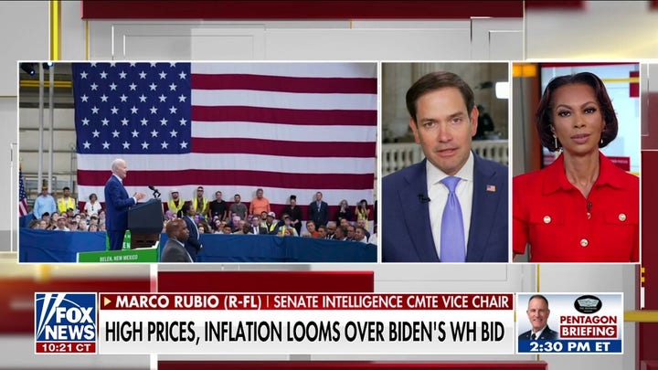 Sen. Rubio slams 'out of touch' Biden over rhetoric on economy after surprising inflation report