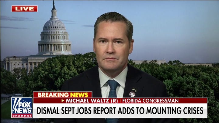 Michael Waltz: Biden economy a repeat of the Obama years