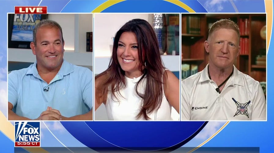 New York lifeguards save man after collapsing on beach