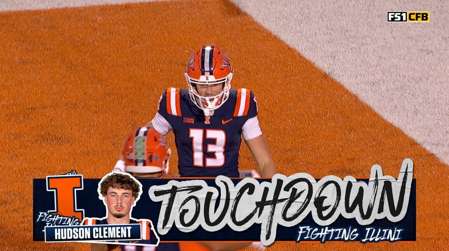 Luke Altmyer finds Hudson Clement for 23-yard TD, extending Illinois' pb implicit Maryland