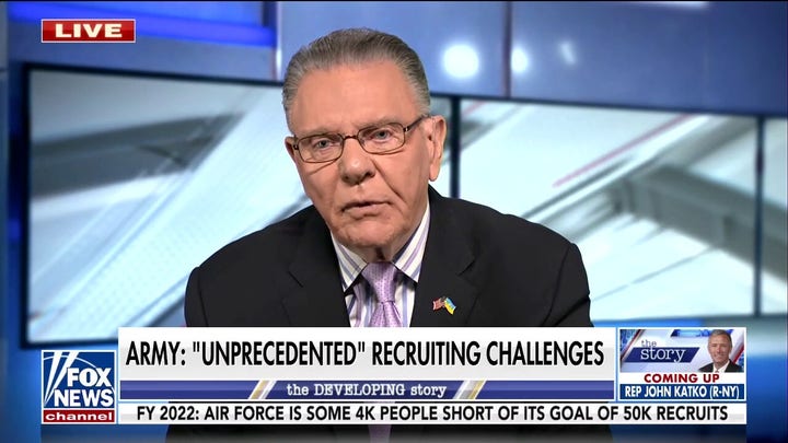 Gen. Keane: Military recruitment worse than 1975