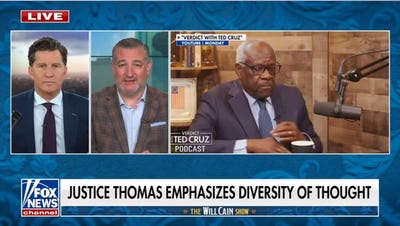 Ted Cruz praises Clarence Thomas’ journey from left-wing radical to ‘extraordinary’ conservative thinker - Fox News