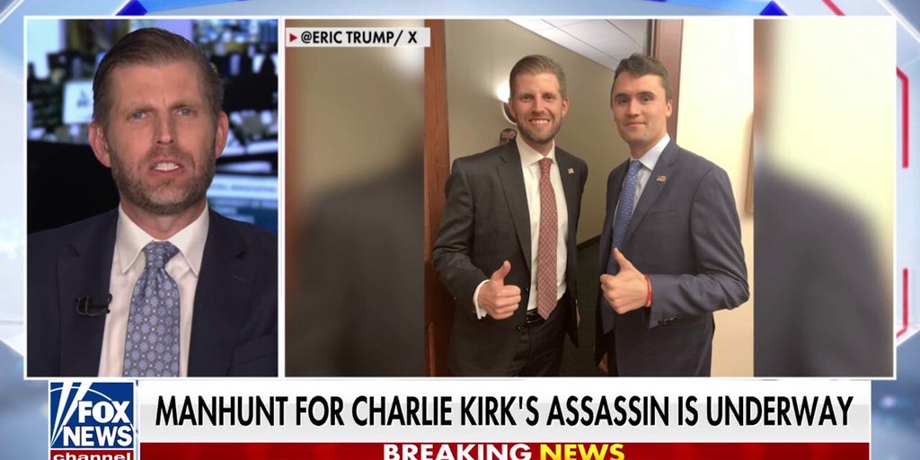 Charlie Kirk was a 'force of nature': Eric Trump