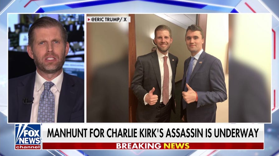Charlie Kirk was a 'force of nature': Eric Trump