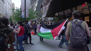 Anti-Israel protesters shout 'no justice, no peace' at New School