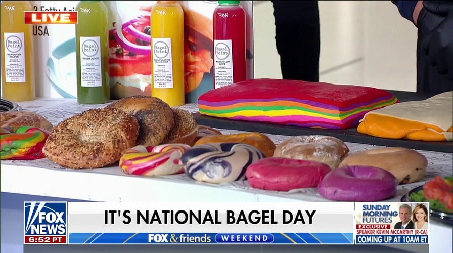 'Fox & Friends Weekend' celebrates National Bagel Day