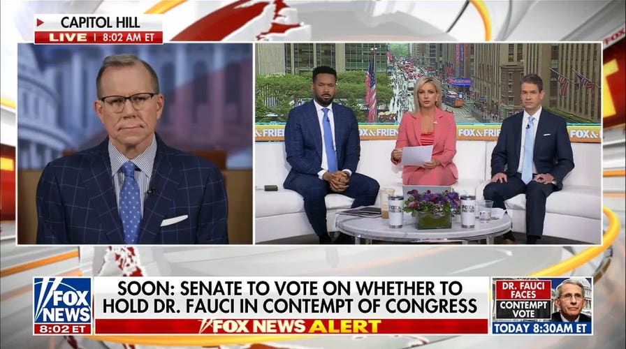 Senate to vote on holding Dr Fauci in contempt of Congress