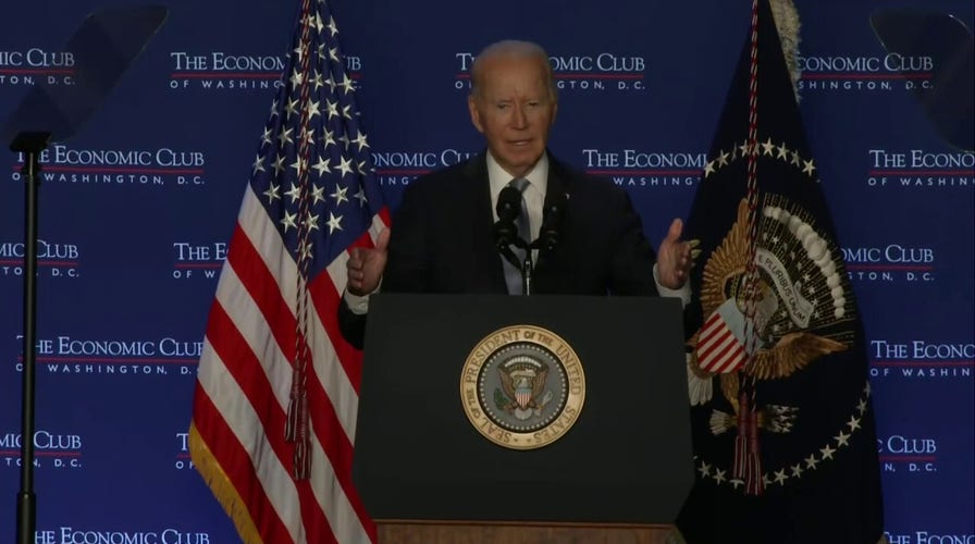 Biden says 'I've never once spoken to the chairman of the Fed'
