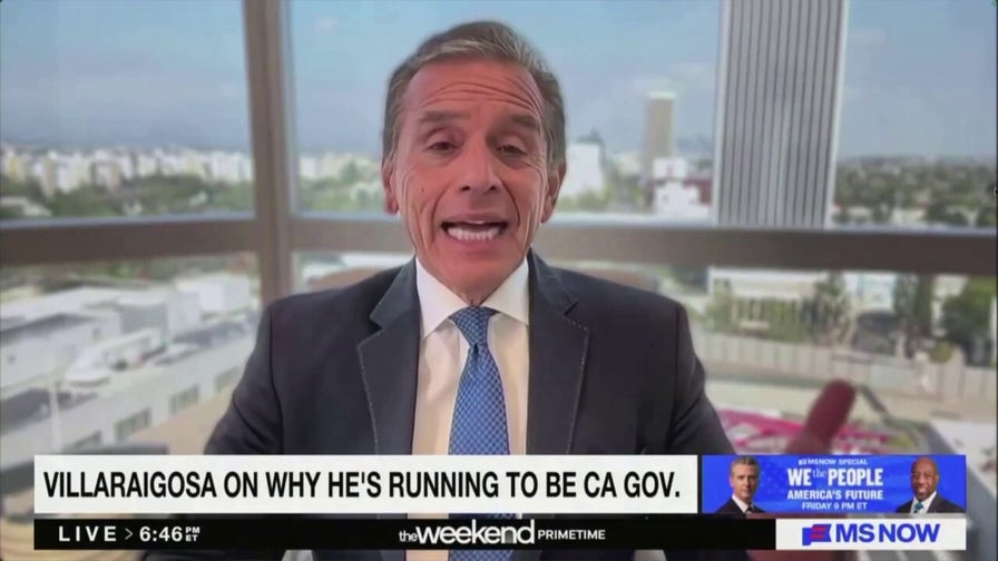 California Democrat Villaraigosa says Trump isn’t to blame for the state’s homelessness and cost crises.