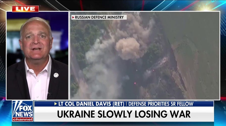 Russia is ‘destroying’ Ukraine’s ability to defend the country: Lt Col Daniel Davis
