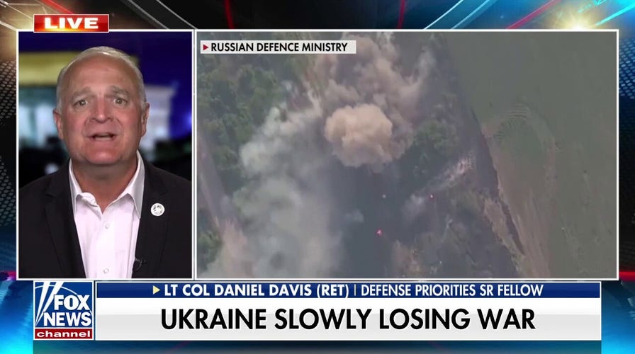 Russia is ‘destroying’ Ukraine’s ability to defend the country: Lt Col Daniel Davis