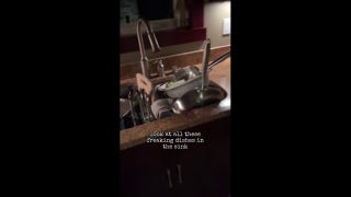 Wife praises husband in viral video after he acknowledges all the dirty dishes he left in the sink - Fox News