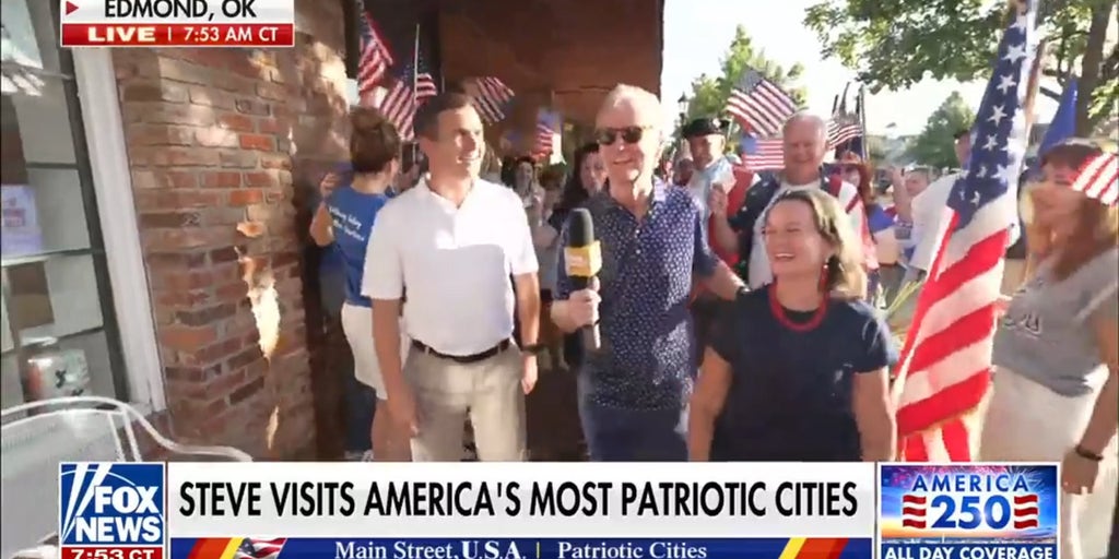 Steve Doocy visits Edmond, Oklahoma, for its annual LibertyFest