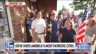 Steve Doocy visits Edmond, Oklahoma, for its annual LibertyFest