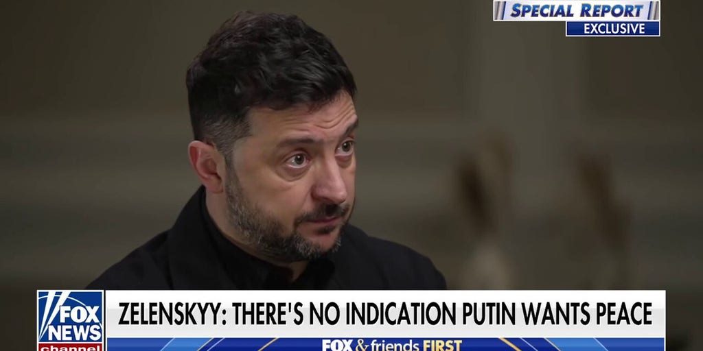Zelenskyy says Putin's actions 'are not signals of peace'