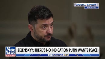 Zelenskyy says Putin's actions 'are not signals of peace'